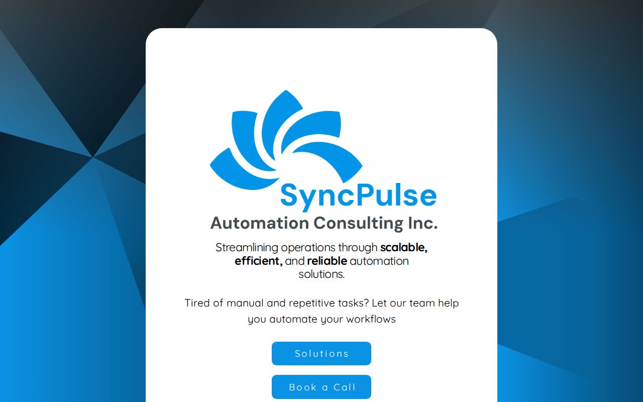 SyncPulse Automation Consulting